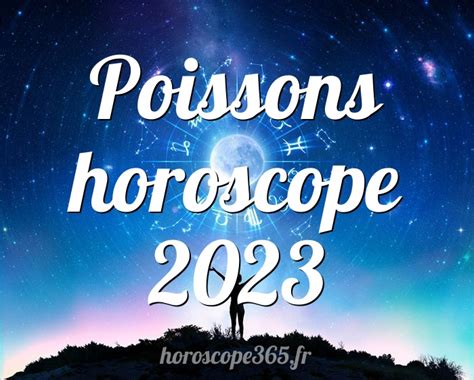 horoscope octobre poisson 2023